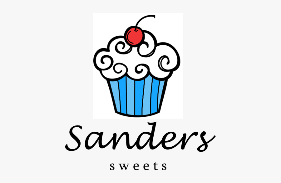 Cup Cake Clipart Black And White, Transparent Clipart