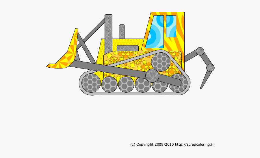 Bull Dozer Clipart, Transparent Clipart