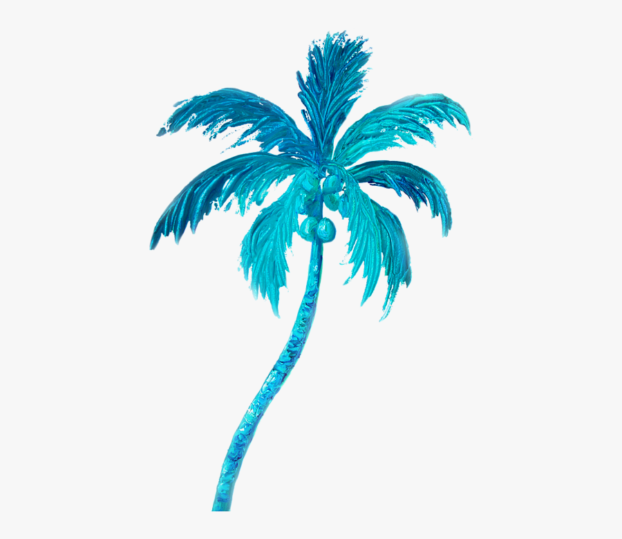 Palm Tree Stickers, Transparent Clipart