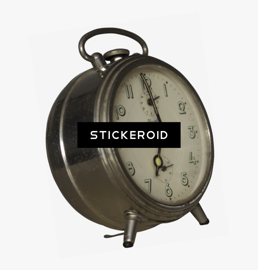 Vintage Alarm Clock Png - Alarm Clock, Transparent Clipart