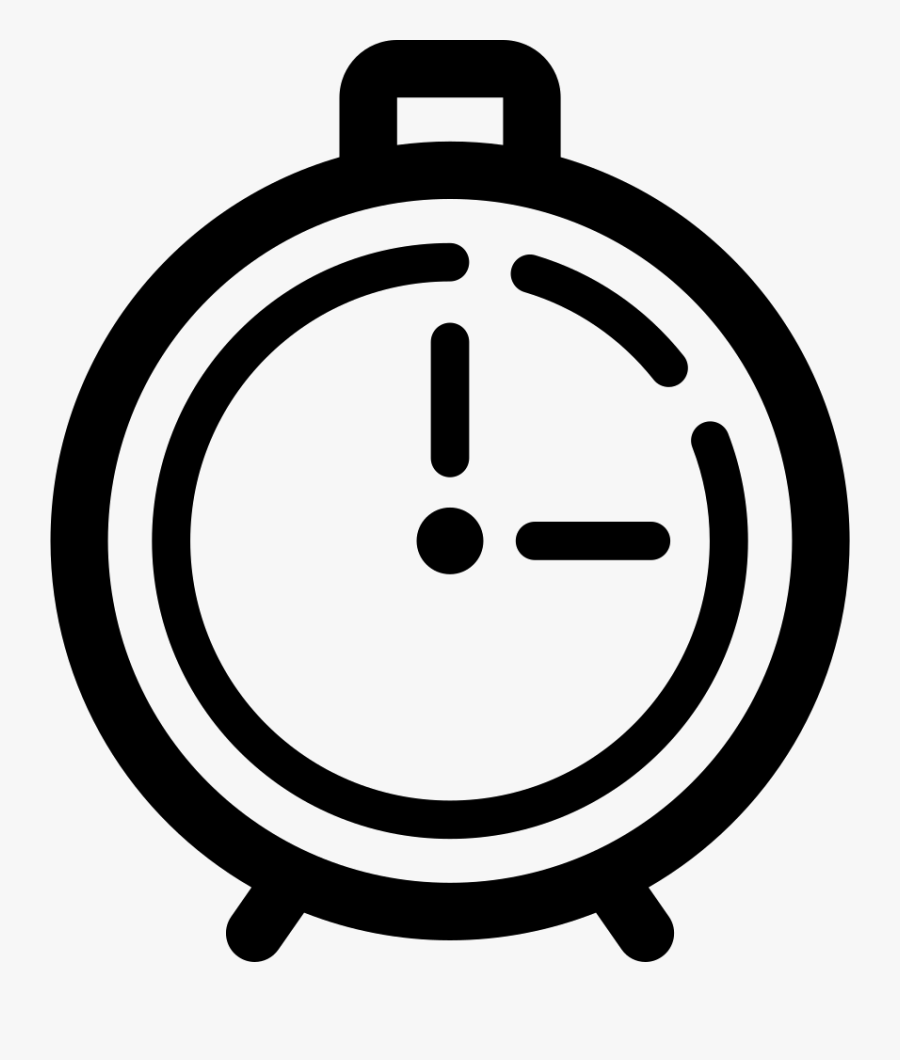 Alarm Clock - Icon, Transparent Clipart