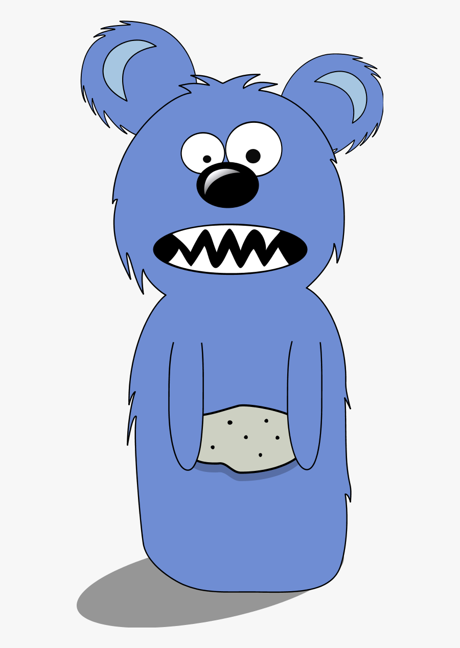 Bear Eating Stone Cartoon - Kamenožrout Zelený, Transparent Clipart