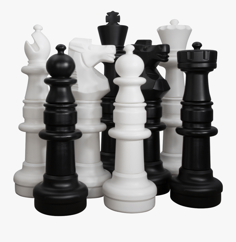Giant Chess Set, Transparent Clipart