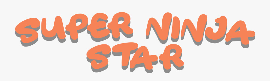 Super Ninja Star, Transparent Clipart