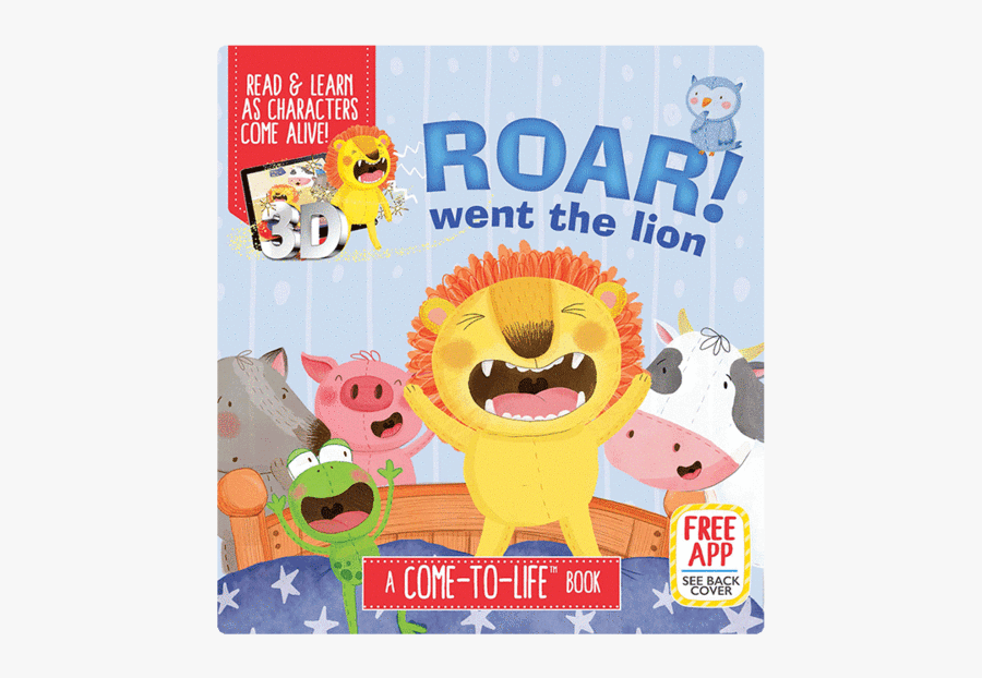 Roar Went The Lion Joshua George, Transparent Clipart