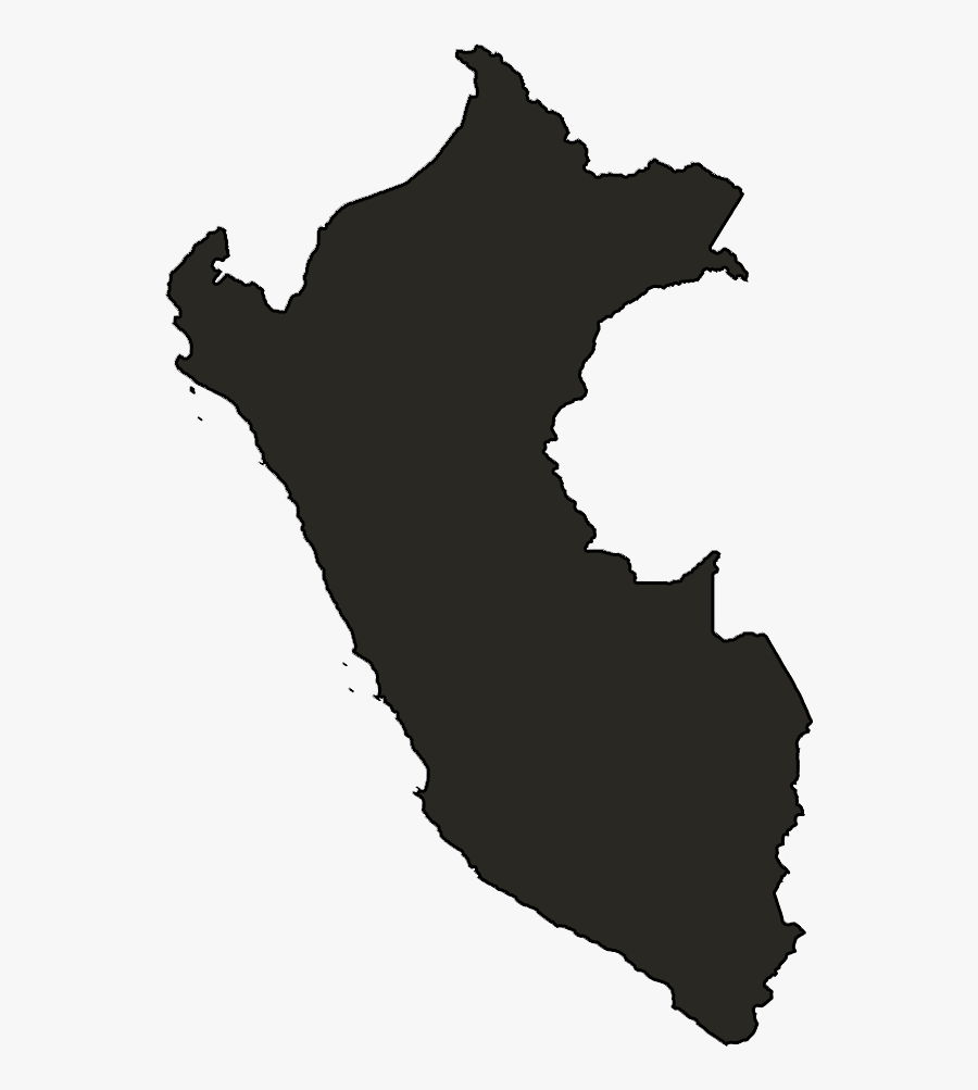 Peru Map Vector, Transparent Clipart