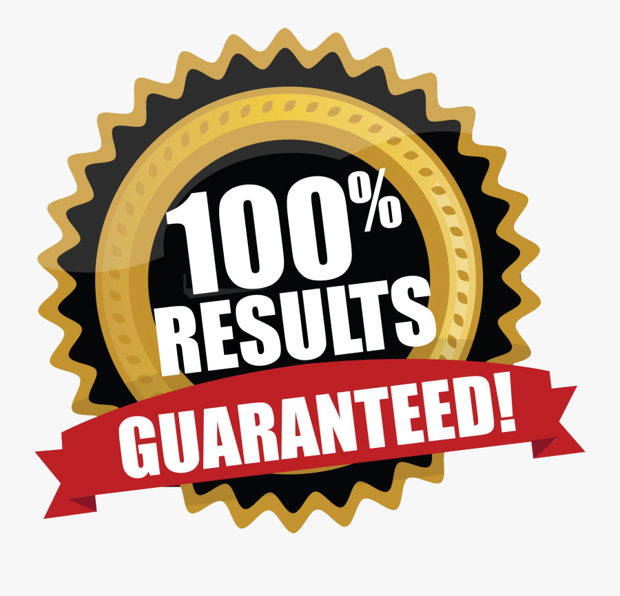 Guaranteed Result, Transparent Clipart