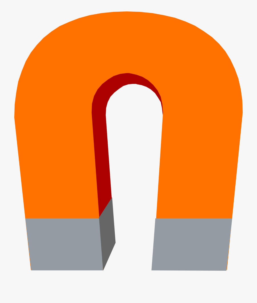 Orange Magnet Clipart, Transparent Clipart
