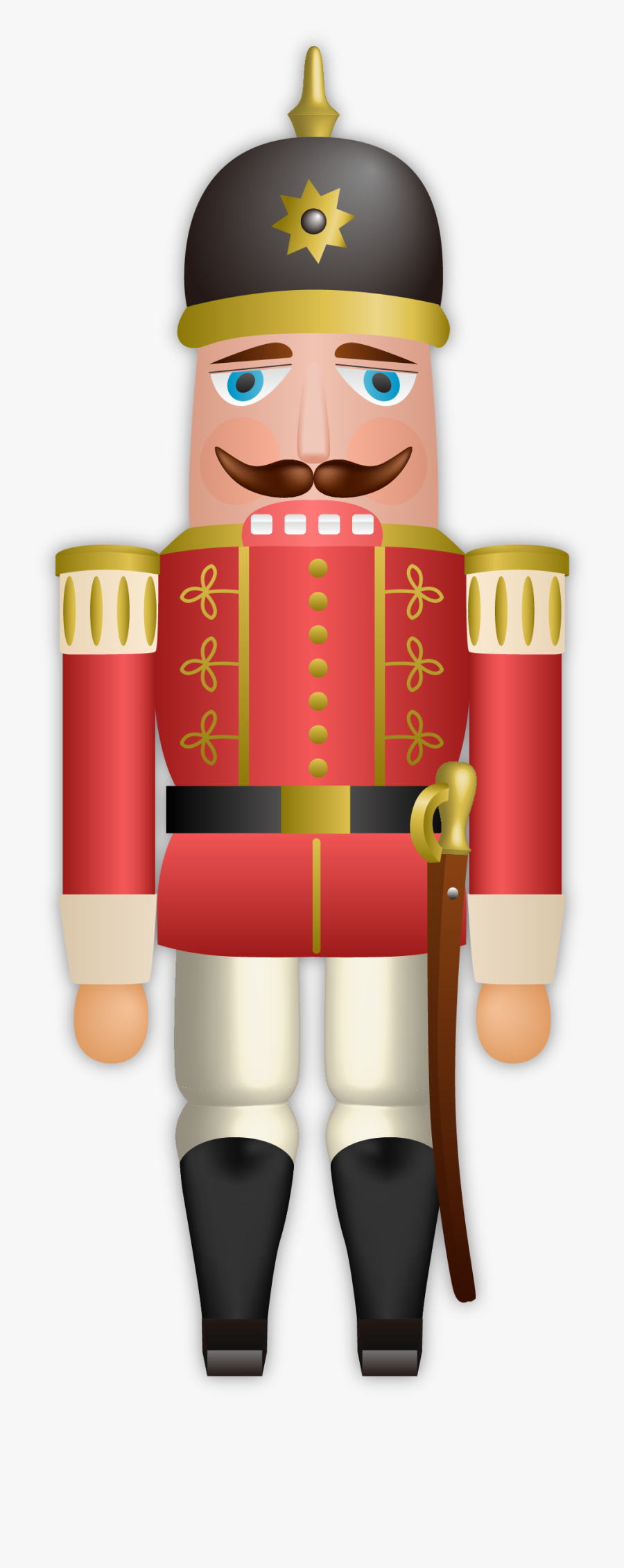 Transparent Toy Soldier Png - Quebra Nozes Desenho Png, Transparent Clipart