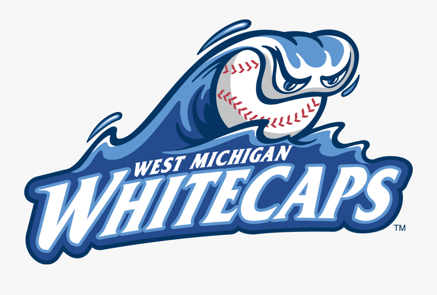 West Michigan Whitecaps Logo, Transparent Clipart