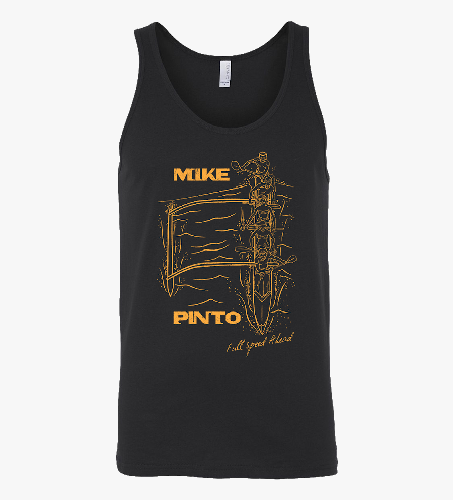 Image Of Mens’ Black Outrigger Tank Top - Horn, Transparent Clipart