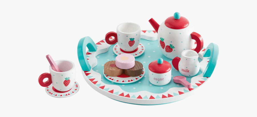 Berry Tea Set, Transparent Clipart