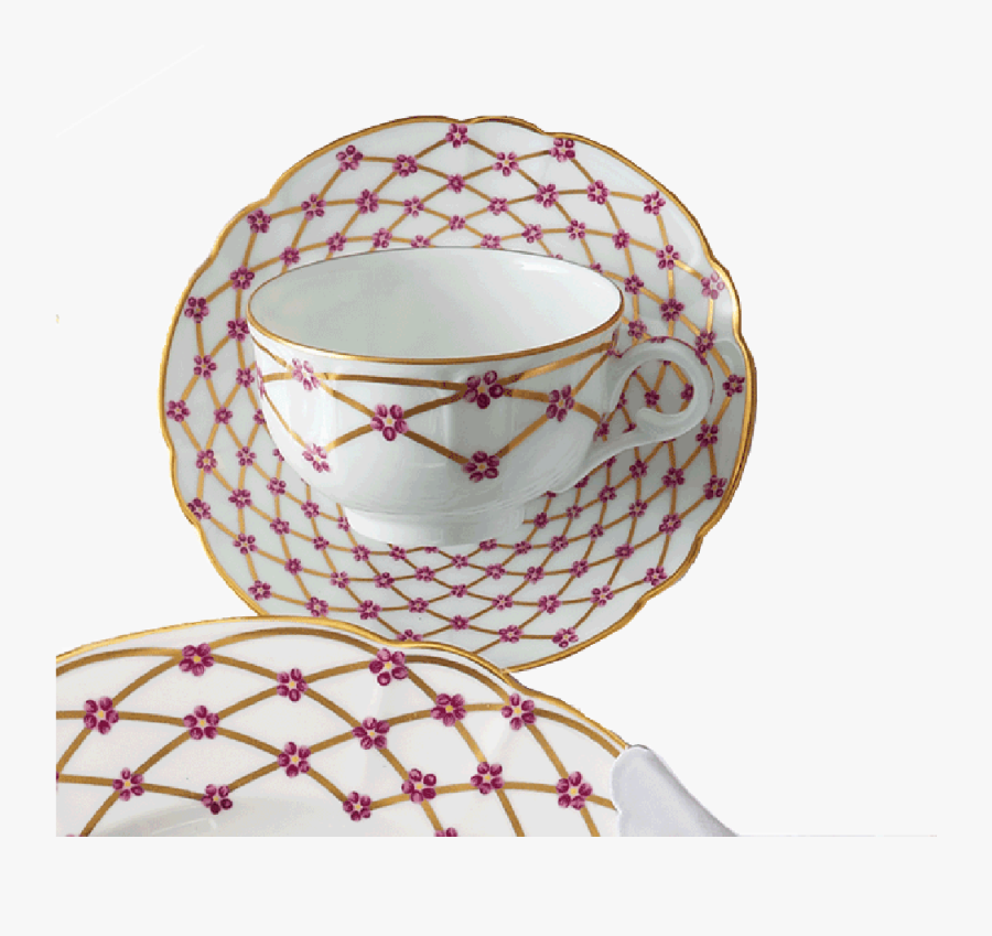 Elizabeth Tea Cup & Saucer - Ceramic, Transparent Clipart