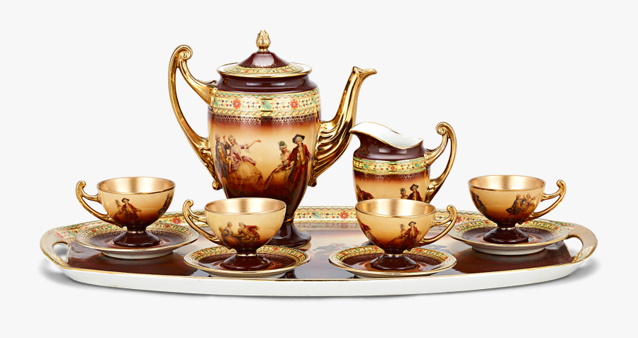 Transparent Tea Set Png - Teapot, Transparent Clipart