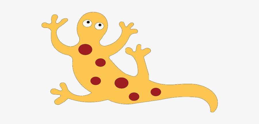 House Gecko, Transparent Clipart