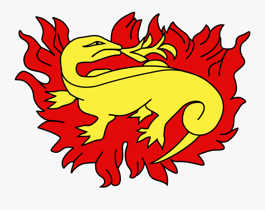 Salamandre Héraldique, Transparent Clipart