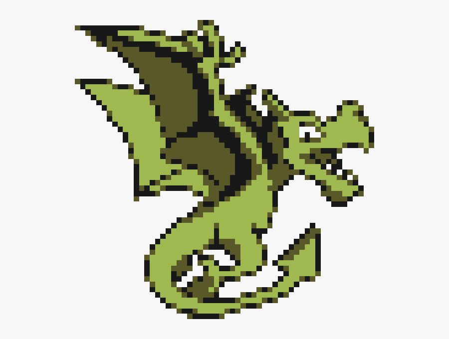 Pixel Art Gecko, Transparent Clipart