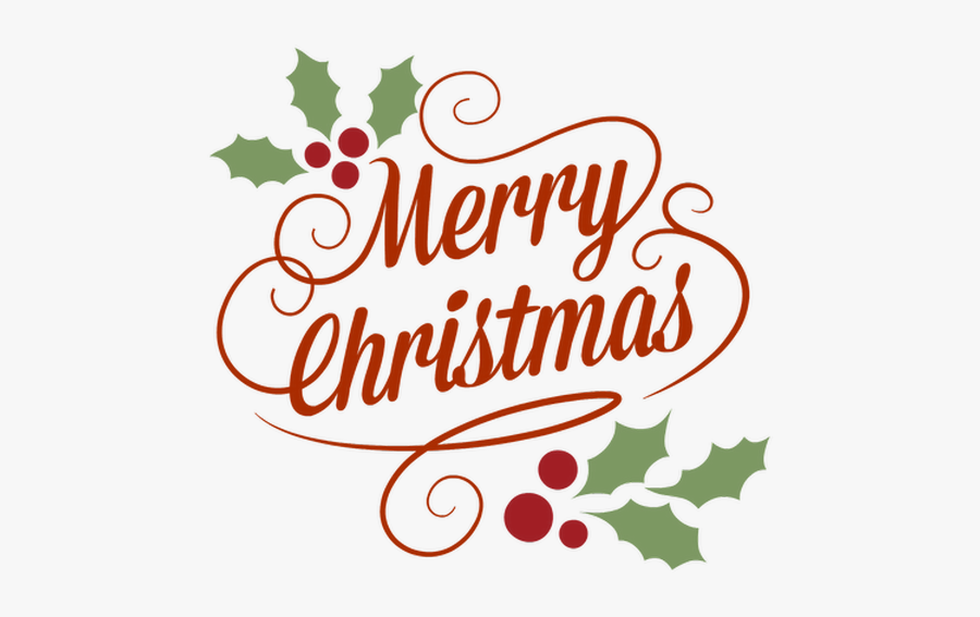 Merry Christmas Vector Png, Transparent Clipart