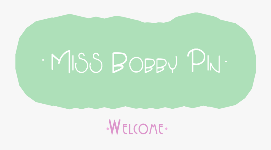 Miss Bobby Pin - Illustration, Transparent Clipart