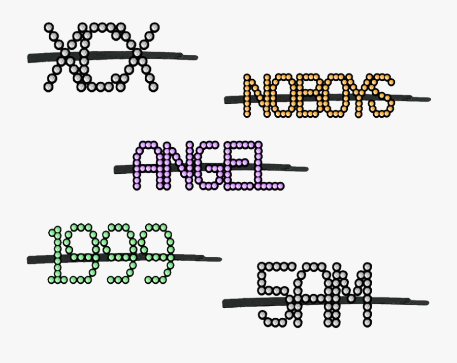 Transparent Bobby Pin Png - Charli Xcx Hair Pin, Transparent Clipart