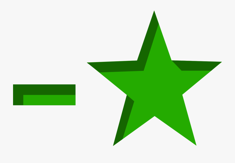 Transparent Small Star Png - Transparent Green Star Png, Transparent Clipart