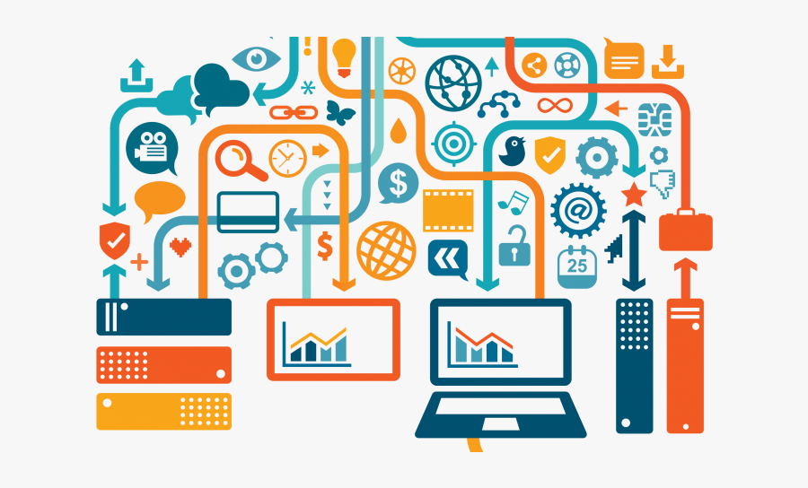 Business And Technology Services, Transparent Clipart