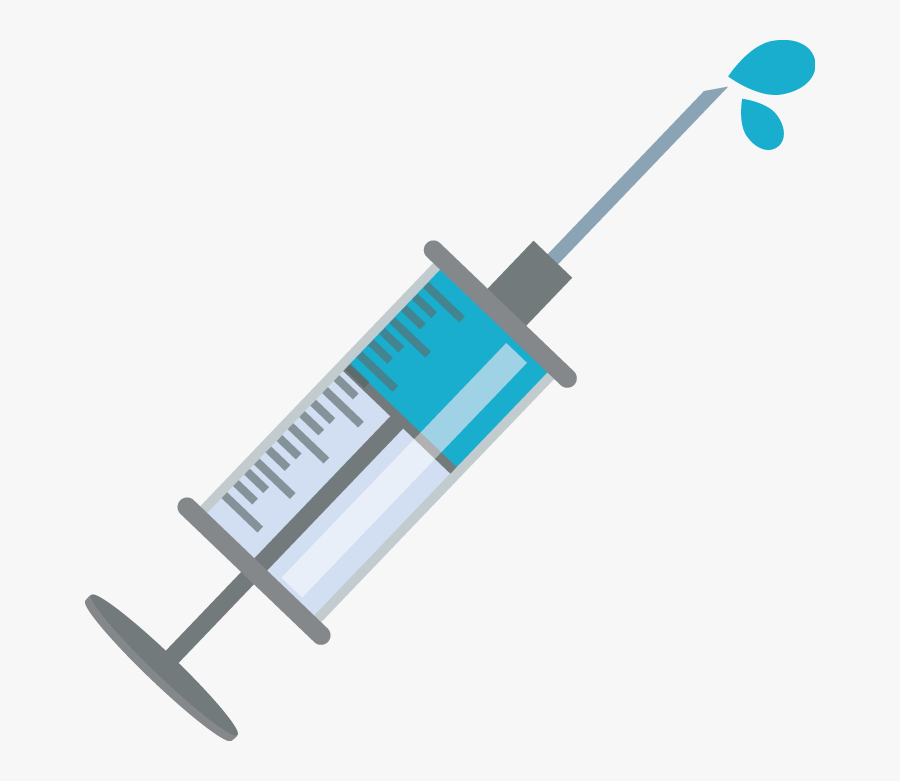 Vaccine Needle Cartoon / Vaccine Injection Poster With A Syringe A Skin