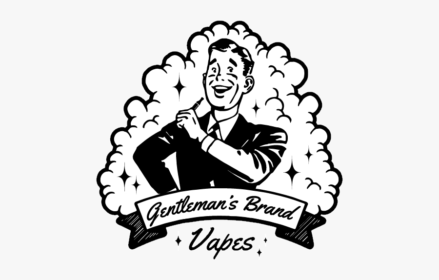 Gentleman"s Brand - Free Vape Logo Png, Transparent Clipart