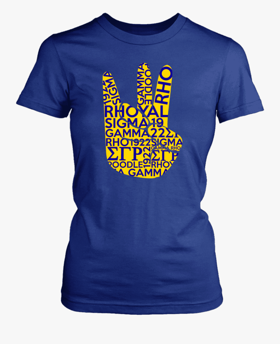 Sigma Gamma Rho Sign Tee - Women Stranger Things Logo Shirts, Transparent Clipart