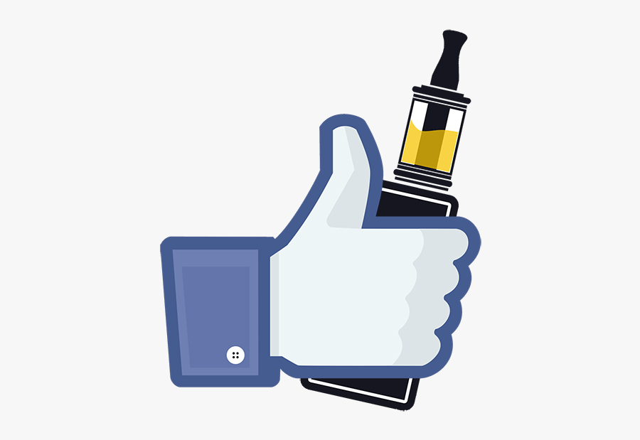 Facebook Thumbs Up, Transparent Clipart