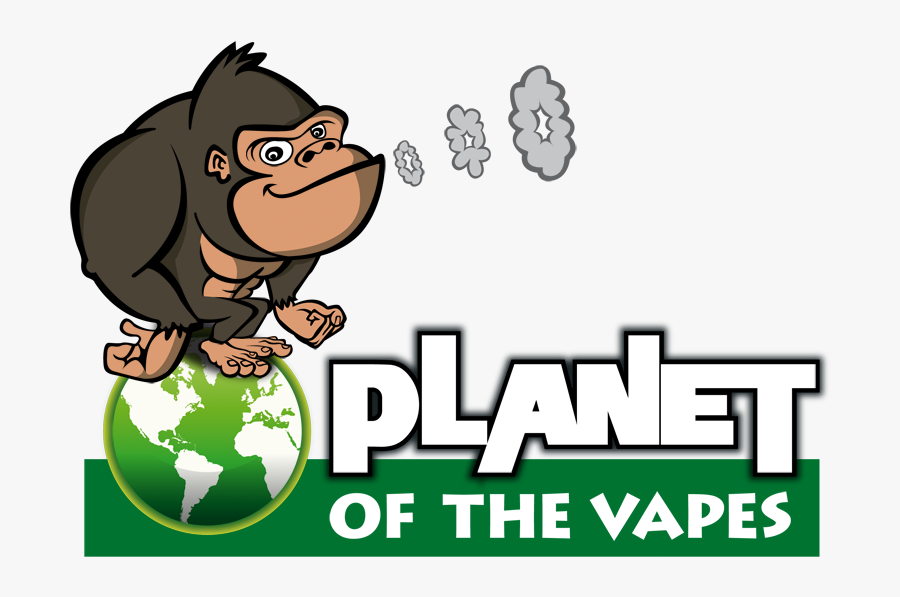 Planet Of The Vapes Logo, Transparent Clipart