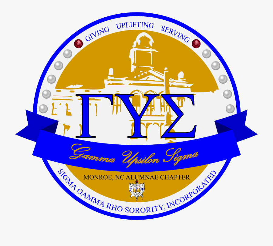 Sigma Gamma Rho Chapter Logos, Transparent Clipart