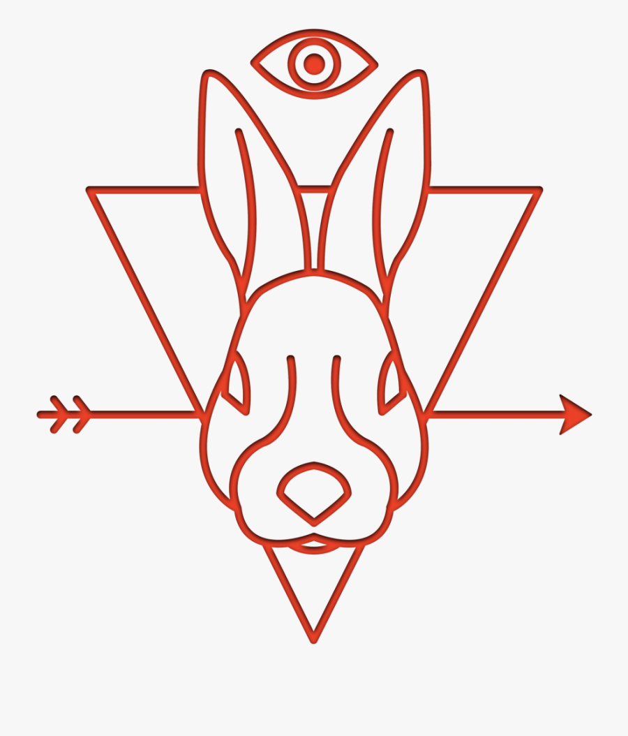 Dead Rabbit Society Logo, Transparent Clipart