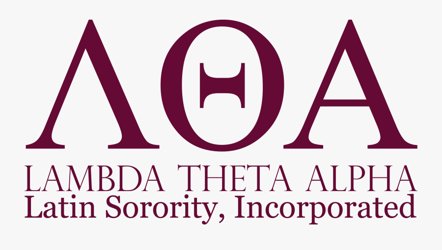 Lambda Theta Alpha Latin Sorority Inc Logo, Transparent Clipart