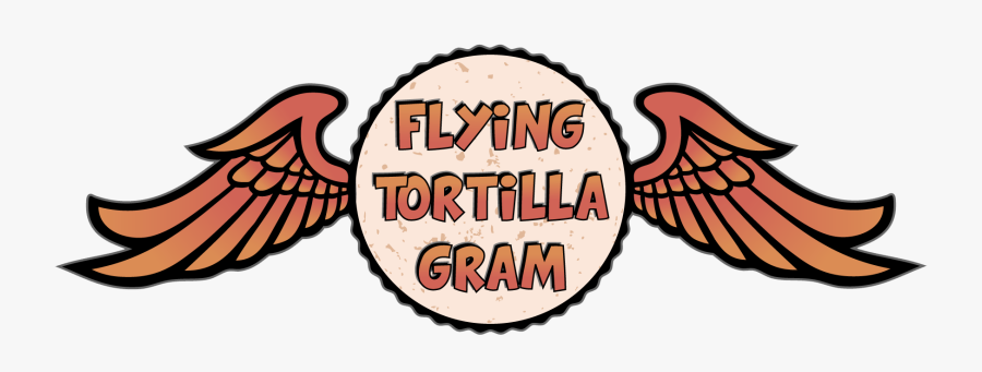 Flying Tortilla Gram, Transparent Clipart