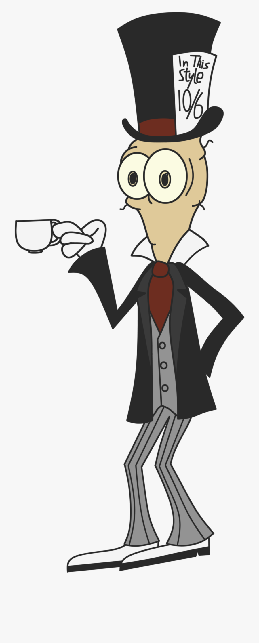 Madhatter - Cartoon, Transparent Clipart