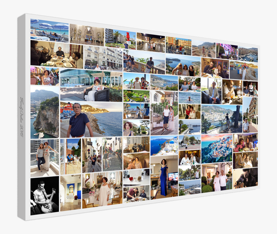 Clip Art Custom Red Canvas Ltd - Collage, Transparent Clipart