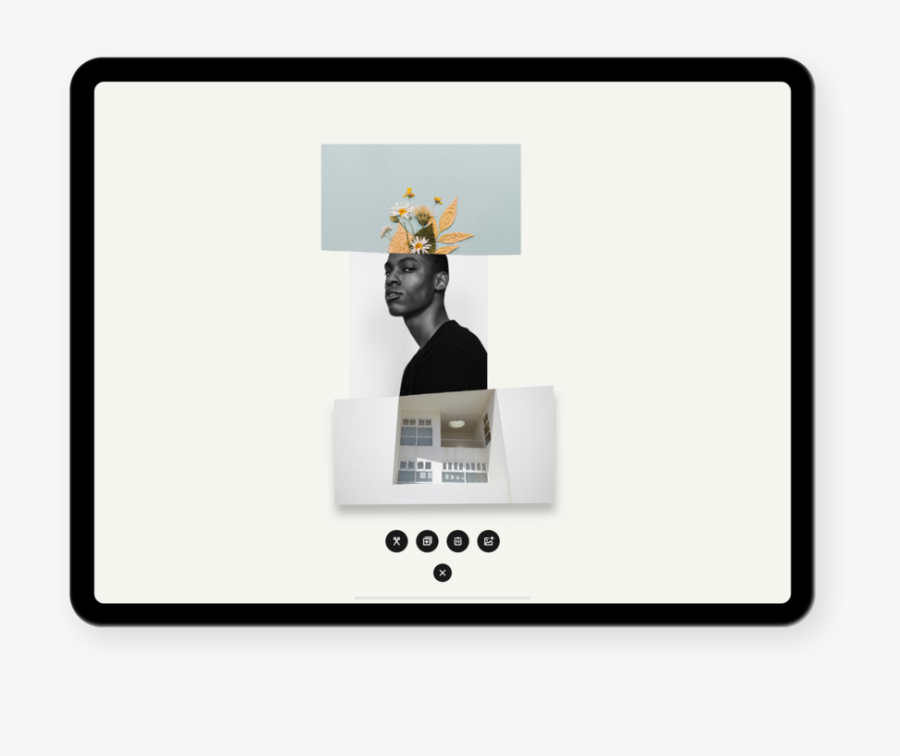 306571 Collage Image Ui 446769 Large - Paper By Wetransfer, Transparent Clipart