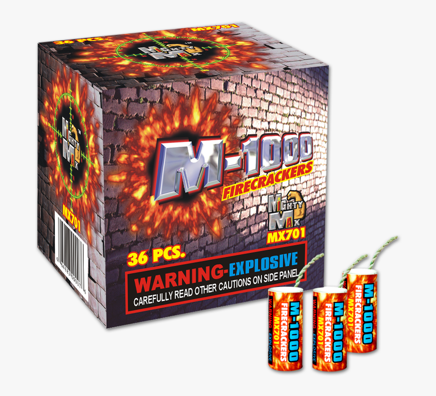 Clip Art M Keystone Fireworks Firecrackers - M 1000 Firecracker, Transparent Clipart