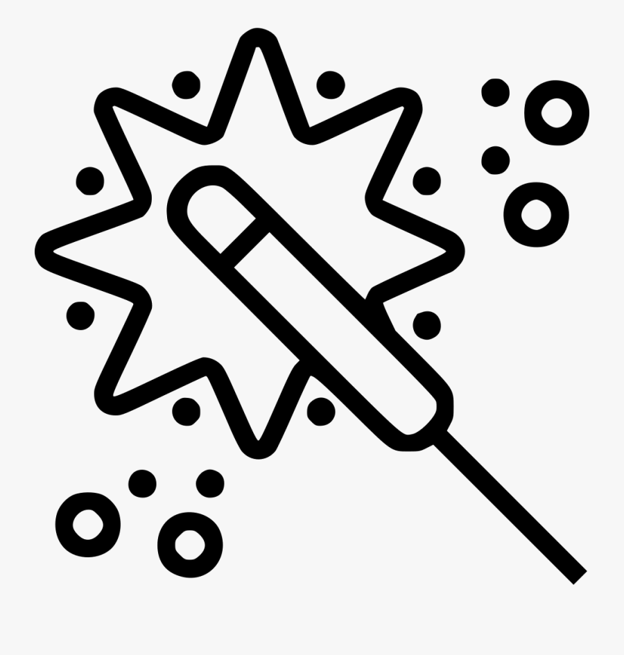 Firecracker - Icon, Transparent Clipart