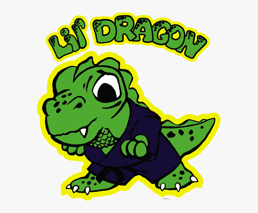 Lil Dragon Kung Fu, Transparent Clipart