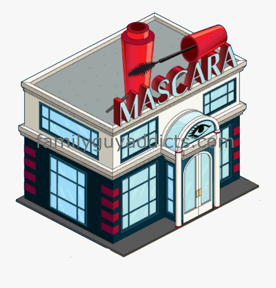Mascara Shop - House, Transparent Clipart