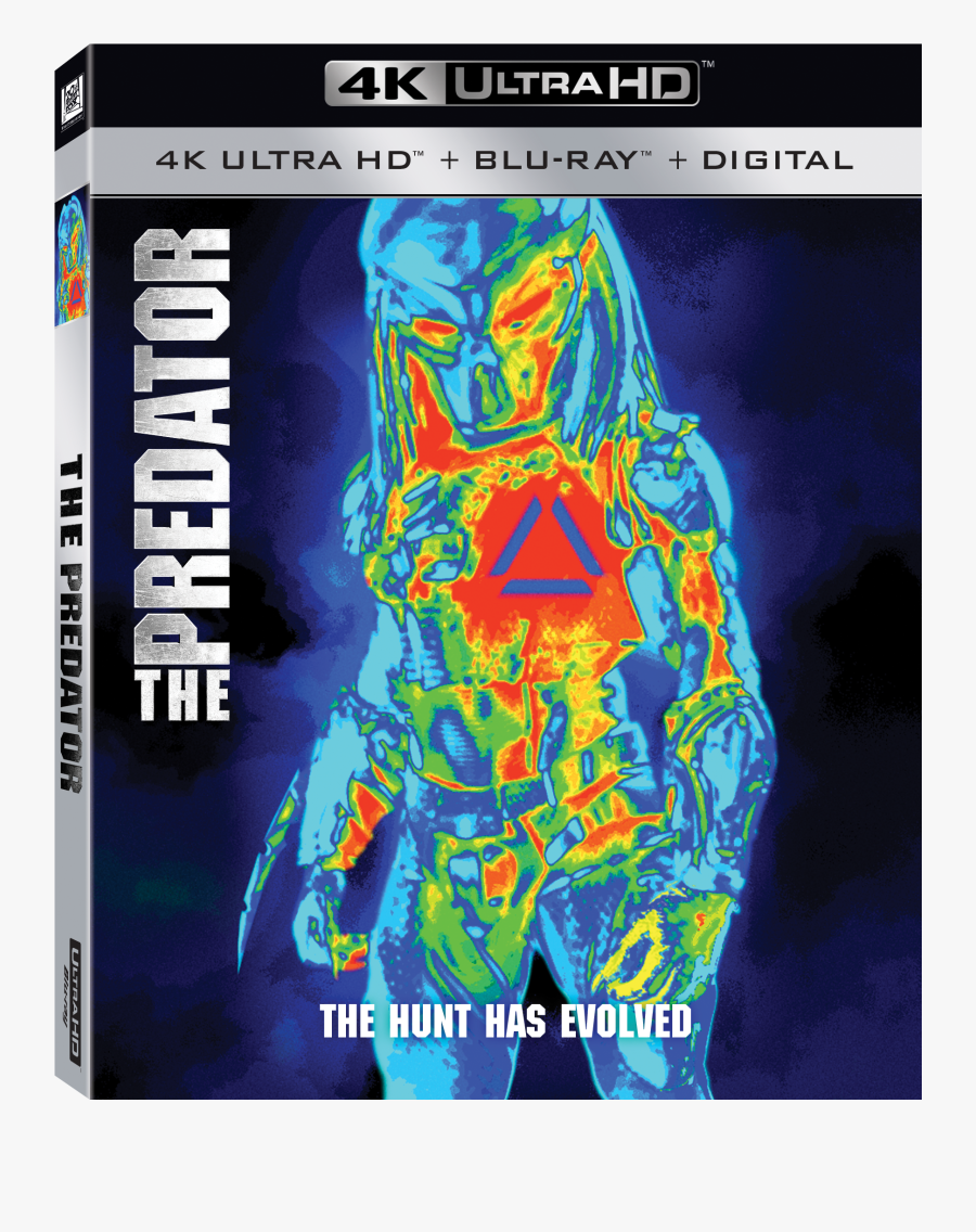 Predator 2018 Blu Ray, Transparent Clipart