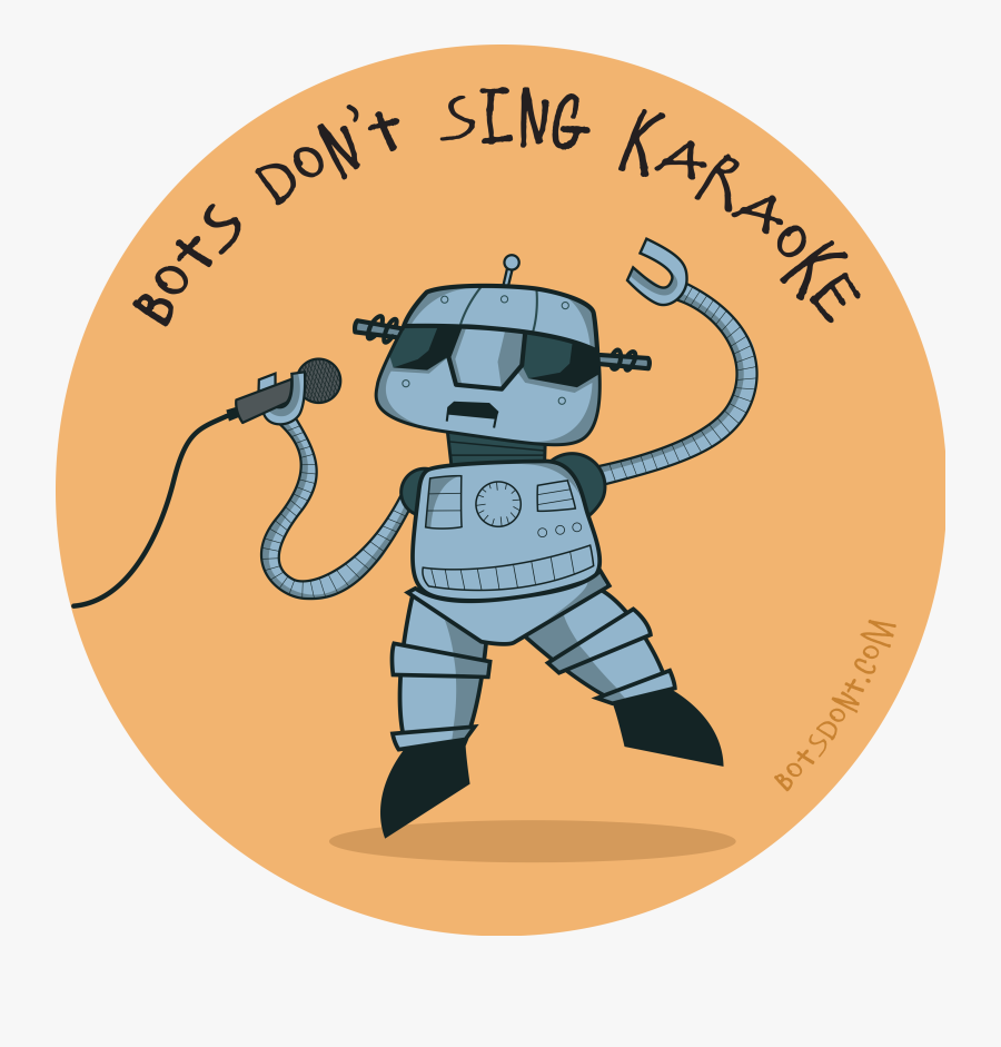 Singing Clipart Karaoke - Cartoon, Transparent Clipart