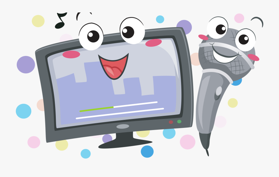 Computer Singing Clipart, Transparent Clipart