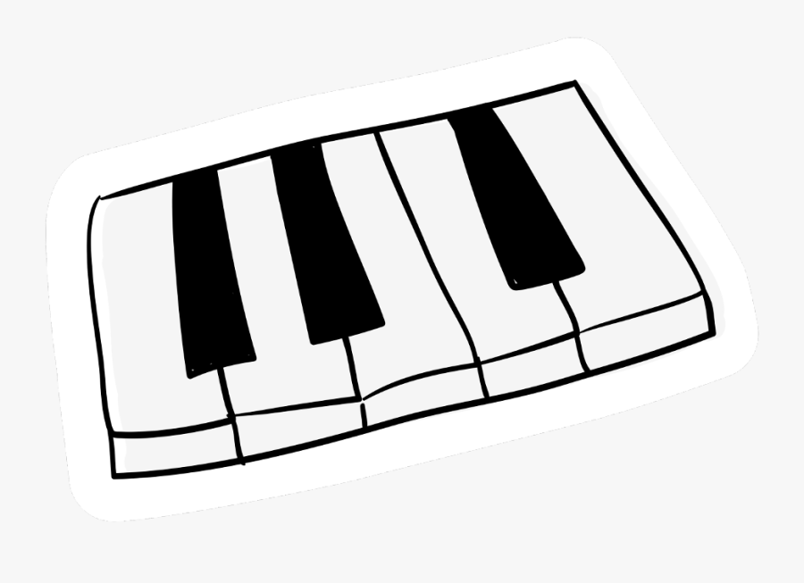 #music #concert #band #viza #sebu #mezzo#freetoedit - Musical Keyboard, Transparent Clipart