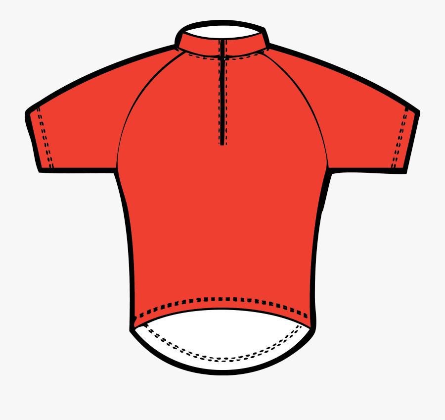 Red Jersey - Kappa Alpha Psi Cycling Jersey, Transparent Clipart