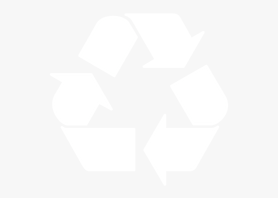 Recycling Symbol Black Background, Transparent Clipart