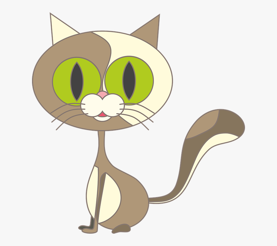 Cat, Pet, Vector Drawing, Drawing, Animal, Kitten - Kot Rysunek, Transparent Clipart
