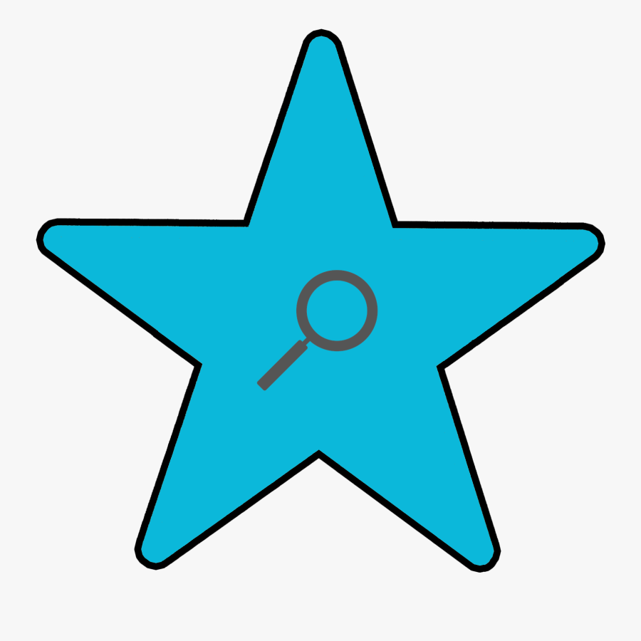 Orange Star Clip Art, Transparent Clipart